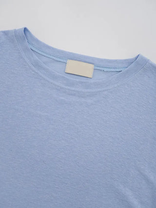 Gavin Linen String Sleeveless Tee