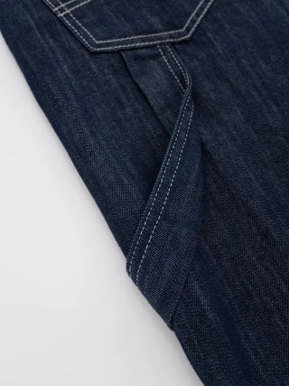 Ain Raw Denim Bermuda Pants