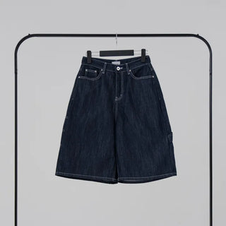 Ain Raw Denim Bermuda Pants