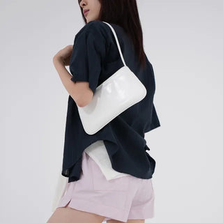 Star ring see-through short-sleeve shirt