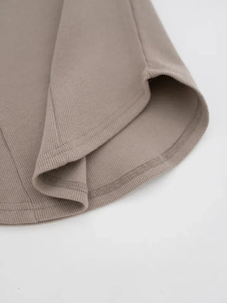 Coming Cut Scarf Tee