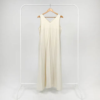 Roman V-neck Strap Long Dress