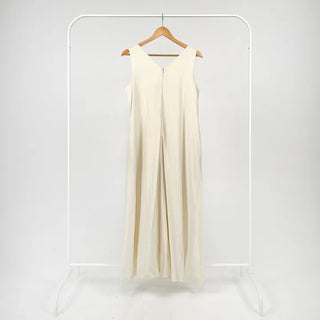 Roman V-neck Strap Long Dress