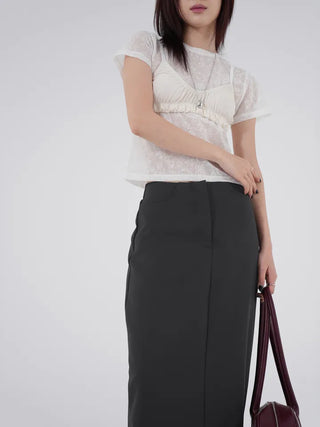Buying Slit Maxi Skirt