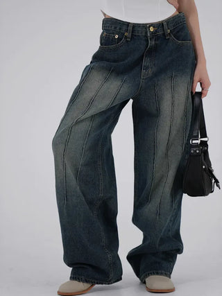 Hagging Washed Pintuck Pants
