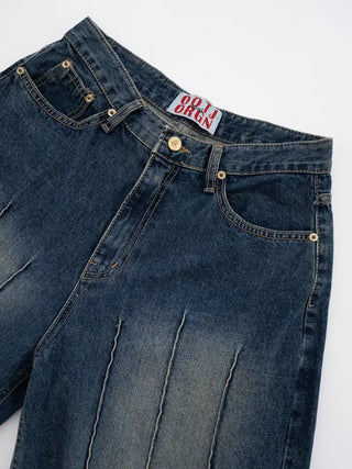 Hagging Washed Pintuck Pants