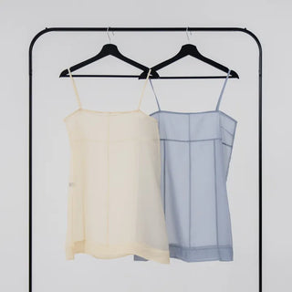De Ne see-through sleeveless dress
