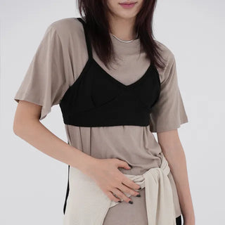 Arang Layered Bustier Bra Top