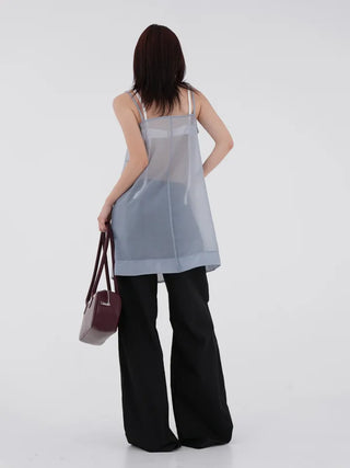 Heeling banding parachute pants