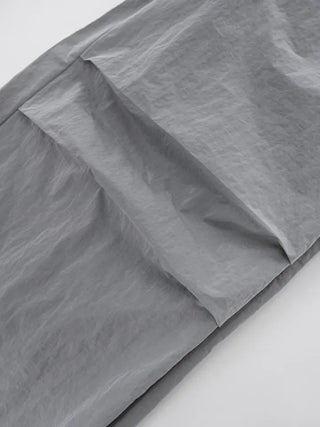 Heeling banding parachute pants
