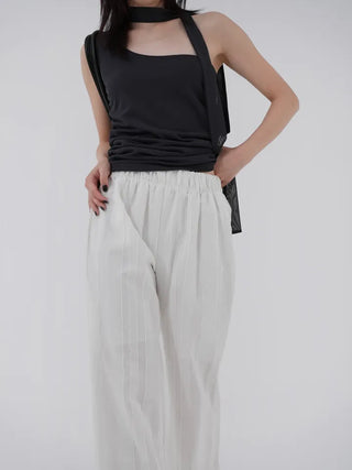 Daylon Banding Jacquard Pants