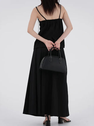 Rebel front pocket long skirt