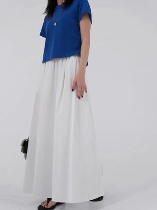 Rebel front pocket long skirt