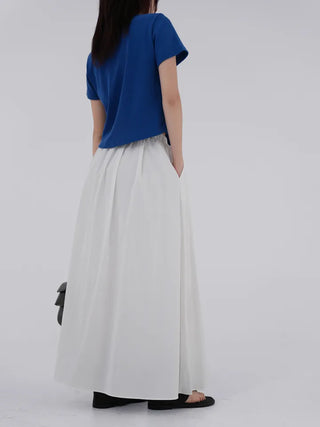 Rebel front pocket long skirt