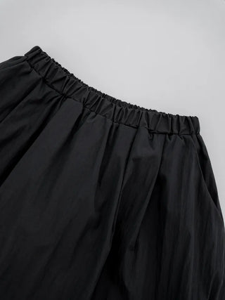 Rebel front pocket long skirt