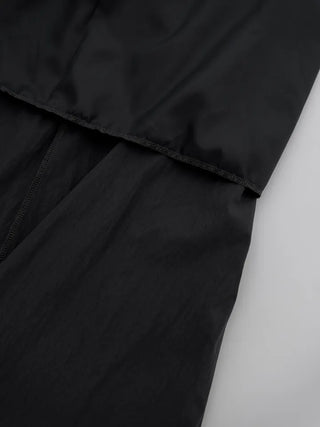 Rebel front pocket long skirt