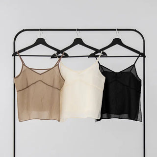 Mimu cutout see-through bustier