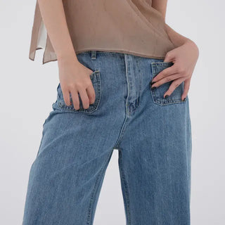 Sorel Two-Pocket Wide Denim Pants