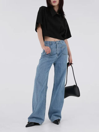 Sorel Two-Pocket Wide Denim Pants