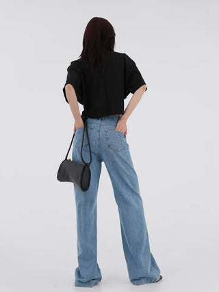 Sorel Two-Pocket Wide Denim Pants