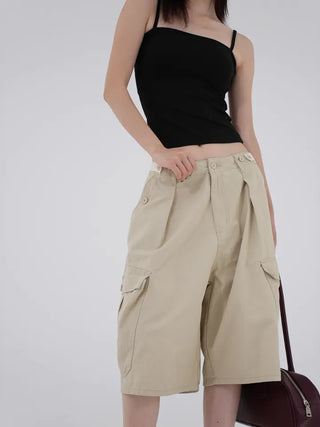 Ivelyn Square Basic Sleeveless Cap