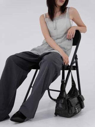 Ivelyn Square Basic Sleeveless Cap