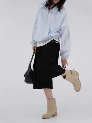 Belga Cargo Knee-length Pants