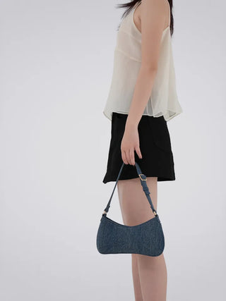 Pale Basic A-Line Skirt Pants