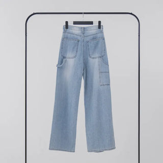 Paru Washed Wide Denim Pants