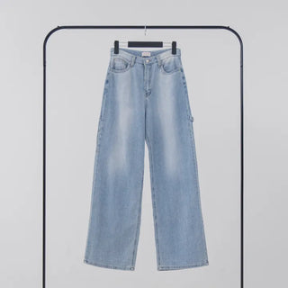Paru Washed Wide Denim Pants