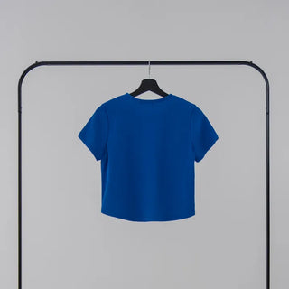 Ellie Clean Ribbed Short Sleeve Tee