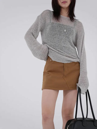 Aelo Mesh Summer Knit