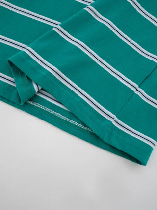Ui Oversized Striped Short Sleeve Tee