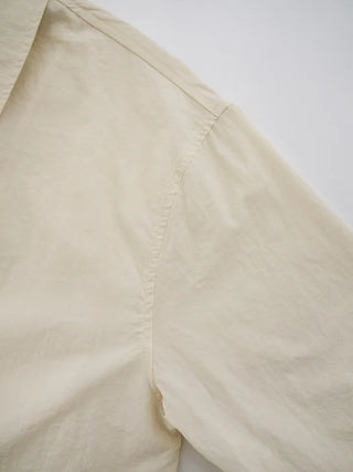 Raymin See-through Collar Raincoat
