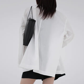 Raymin See-through Collar Raincoat