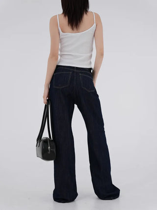 Meaning Linen Raw Denim Pants