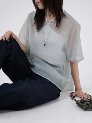 Meaning Linen Raw Denim Pants
