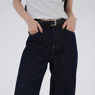 Meaning Linen Raw Denim Pants
