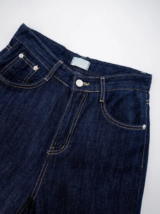 Meaning Linen Raw Denim Pants