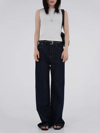 Meaning Linen Raw Denim Pants