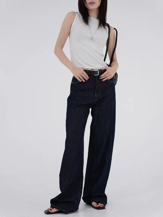 Meaning Linen Raw Denim Pants