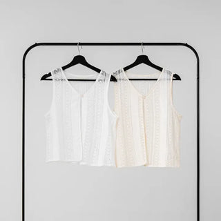 Liliel Crochet Open Vest