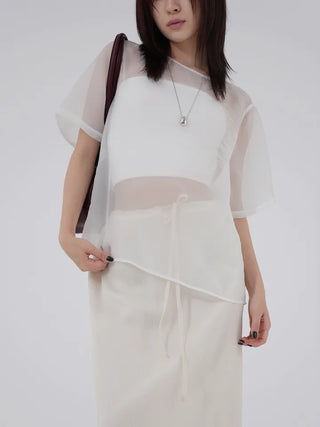 Ivelis Organza Blouse