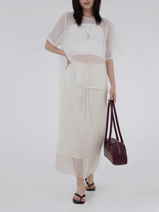Ivelis Organza Blouse