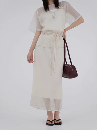 Ivelis Organza Blouse