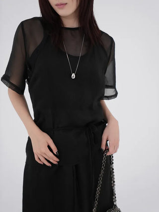 Ivelis Organza Blouse