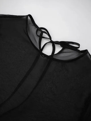 Ivelis Organza Blouse