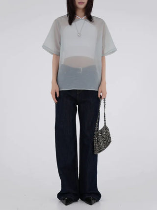 Ivelis Organza Blouse