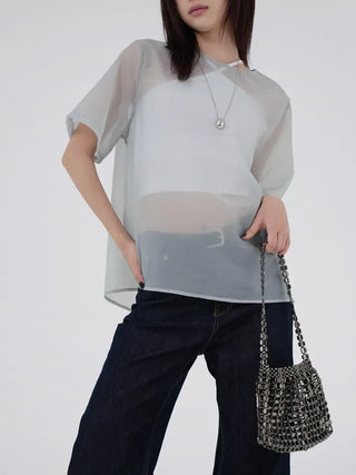 Ivelis Organza Blouse