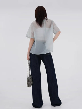 Ivelis Organza Blouse